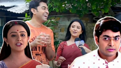 palash, parag and shimul in kar kache koi moner kotha