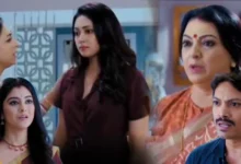 Shyamoli went to Ahana's father-in-law's house