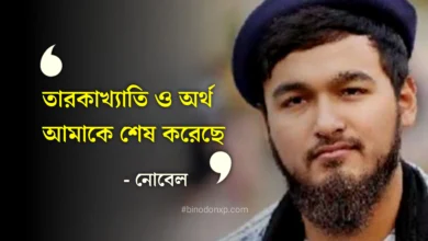 The drug addict singer Nobel apologized