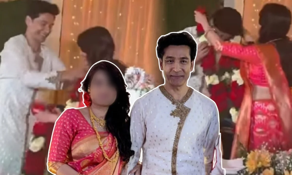 tota roychowdhury with hhis wife