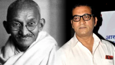 gandhi ji and abhijeet