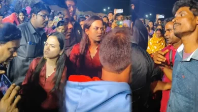 An unexpected incident happened with actress Ahona