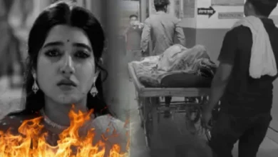 Popular actress Aratrika caught fire