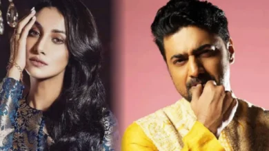 Dev Adhikari, Rukmini Moitra, Tollywood, Actress, Actor, দেব অধিকারী, রুক্মিণী মৈত্র, অভিনেতা, অভিনেত্রী