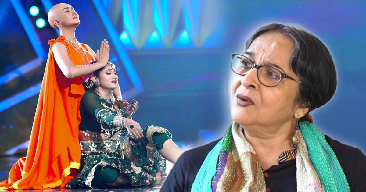 Mamata Shankar, Chandalika controversy, Dance Bangla Dance, Anushka, Debolina Dutta, Rabindranath Tagore, Bollywood song, judge’s comment, edited footage, choreographer, dance performance, Social Media Backlash, মমতা শঙ্কর, চণ্ডালিকা বিতর্ক, ডান্স বাংলা ডান্স, অনুষ্কা, দেবলীনা দত্ত, রবীন্দ্রনাথ ঠাকুর, বলিউড গান, বিচারকের মন্তব্য, এডিটেড ভিডিও, কোরিওগ্রাফাকে কটাক্ষ, নৃত্য পরিবেশনা, সমাজ মাধ্যমে ক্ষোভ প্রকাশ