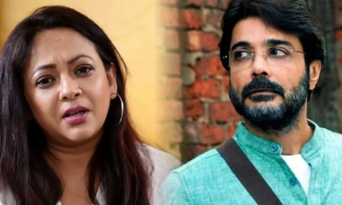 Sreelekha Mitra, Prosenjit Chatterjee, Bengali language controversy, Tollywood scandal, actress criticism, corruption, viral statement, শ্রীলেখা মিত্র, প্রসেনজিৎ চট্টোপাধ্যায়, বাংলা ভাষা বিতর্ক, টলিউড কেলেঙ্কারি, অভিনেত্রীর কটাক্ষ, দুর্নীতি, ভাইরাল মন্তব্য