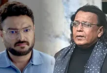 Television actor Vivaan Ghosh insults legendary actor Mithun Chakraborty