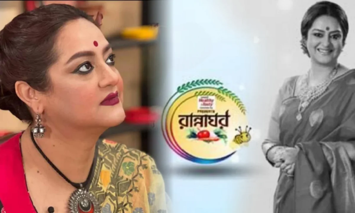 Sudipa Chatterjee, Tollywood, Zee Bangla, Rannaghor, Anchor, সুদীপা চ্যাটার্জী, টলিউড, জি বাংলা, রান্নাঘর, সঞ্চালিকা