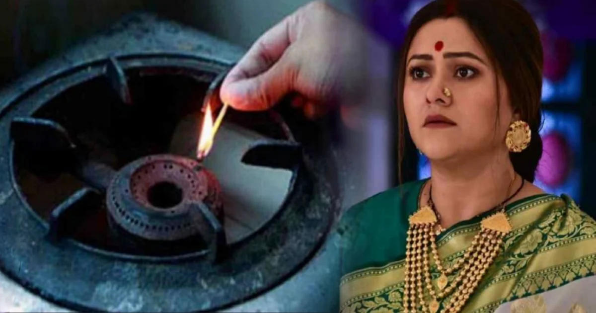 Koneenica Banerjee gas shortage, Bengali actress cooking without gas, TV shooting unit problem, LPG crisis India, Tollywood actress news, কনীনিকা বন্দ্যোপাধ্যায়, গ্যাস সংকট, বাংলা অভিনেত্রী, শুটিং সেট সমস্যা, টলিউড খবর