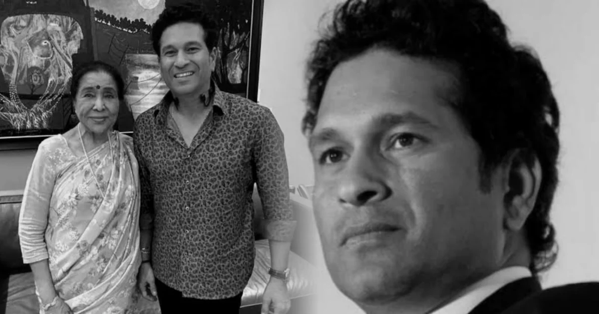 Sachin Tendulkar, Asha Bhosle, Mangeshkar family, emotional bond, cricket and music, Indian legends, সচিন তেন্ডুলকর, আশা ভোঁসলে, মঙ্গেশকর পরিবার, আবেগের সম্পর্ক, ক্রিকেট ও সঙ্গীত, ভারতীয় কিংবদন্তি