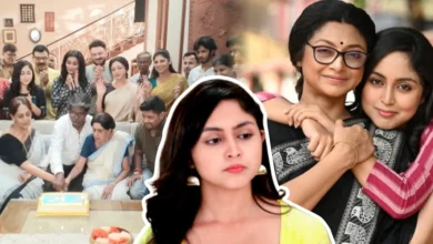 Aishi Bhattacharya post, Chiroshokha serial end, Bengali TV emotional news, Tollywood serial update, Magic Moments ban effect, ঐশী ভট্টাচার্য পোস্ট, চিরসখা ধারাবাহিক শেষ, বাংলা টিভি আবেগঘন খবর, টলিউড সিরিয়াল আপডেট, ম্যাজিক মোমেন্টস প্রভাব