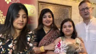 Bharat Kaul, Joyshree Mukherjee, Arya, Tollywood family, Bengali actress, celebrity daughter, motherhood story, Bengali entertainment news, Tollywood couple, parenting, ভরত কল, জয়শ্রী মুখোপাধ্যায়, আরিয়া, টলিপাড়া, বাংলা অভিনেত্রী, তারকা দম্পতি, মাতৃত্বের গল্প, বাংলা বিনোদন, সেলেব পরিবার, সন্তান পালন