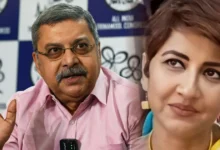 Rachna Banerjee threw an open challenge to the party veteran MP Kalyan