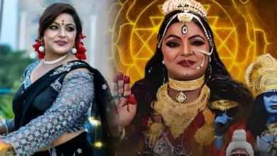 Papiya Adhikari, Nabadurga Matrirupen Sangsthita, Tollywood, Bengali Cinema, Nandan, Durga, Mythological Film, Bengali Actress, Special Screening, Entertainment News, পাপিয়া অধিকারী, নবদুর্গা মাতৃরূপেন সংস্থিতা, টলিউড, বাংলা সিনেমা, নন্দন, দেবী দুর্গা, পৌরাণিক ছবি, বিশেষ প্রদর্শনী, বাংলা অভিনেত্রী, বিনোদন সংবাদ