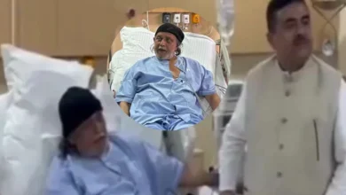 Mithun Chakraborty, Mithun Chakraborty Health, Mithun Hospitalized, Bengali Actor, Bollywood Actor, BJP Leader, Mithun Surgery, Celebrity News, Entertainment News, মিঠুন চক্রবর্তী, মিঠুনের অসুস্থতা, মিঠুন হাসপাতালে, বাংলা অভিনেতা, বিজেপি নেতা, মিঠুনের অস্ত্রোপচার, মহাগুরু, বিনোদন, সেলিব্রিটি খবর